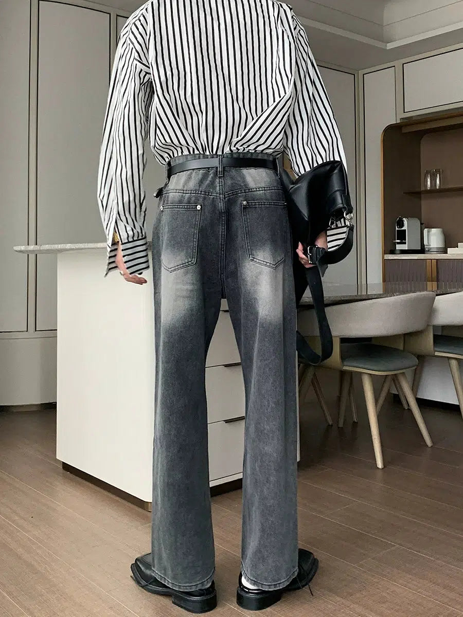 Relaxed Fit Straight Leg Jeans