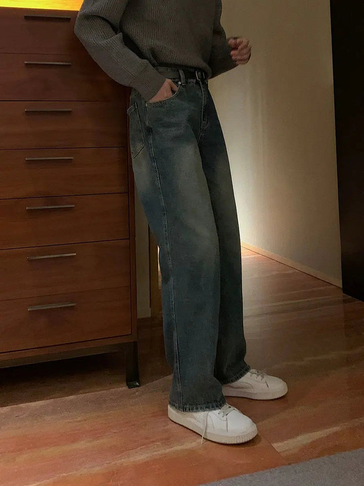 Relaxed Fit Straight-leg Jeans