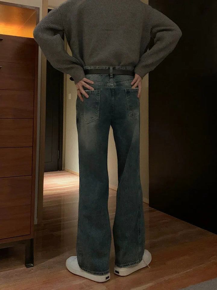 Relaxed Fit Straight-leg Jeans