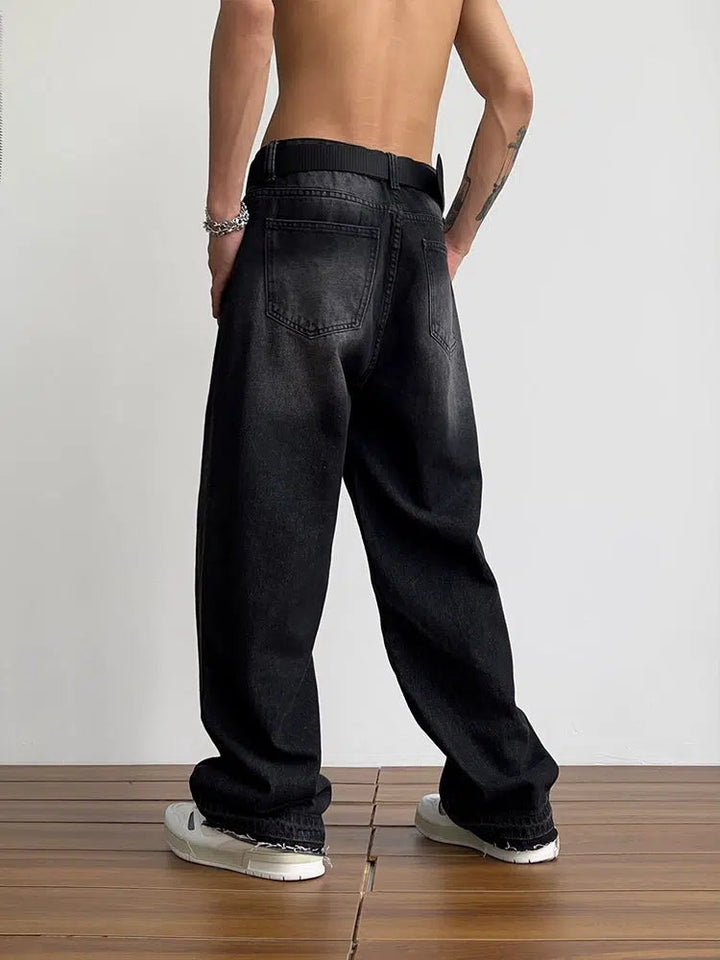 Relaxed Fit Straight-leg Jeans