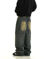 Relaxed Fit Wide-Leg Jeans