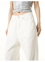 Relaxed Fit Wide-Leg Jeans