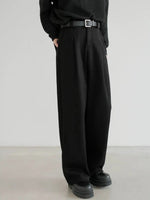Relaxed Fit Wide-Leg Pants