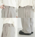 Relaxed Fit Wide-Leg Pants