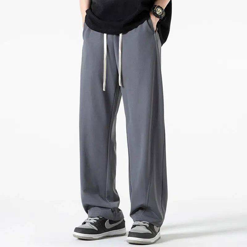 Relaxed-fit Drawstring Track Pants