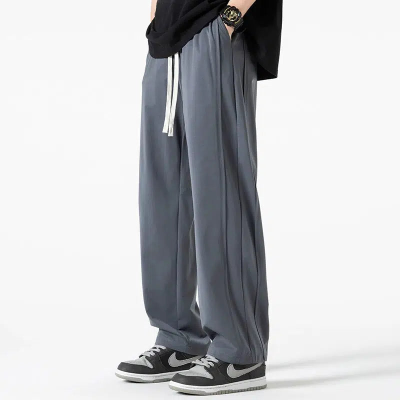 Relaxed-fit Drawstring Track Pants