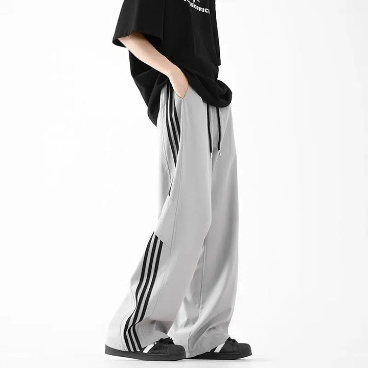Relaxed-fit Drawstring Track Pants