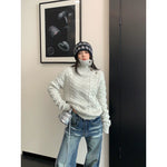 ,24060:28334,6168114282251,24060:28334,6168114282252,24060:28334,6168114282253,6168114282251,6168114282252,6168114282253, Cable Knit Turtleneck Pullover Sweater