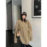 ,1627207:37944800,6002486120266,1627207:37944800,6002486120267,1627207:37944800,6002486120268,1627207:37944800,6002486120269,6002486120266,6002486120267,6002486120268,6002486120269, Oversized Cable Knit Pullover Sweater