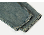 Retro Distressed Ripped Jeans