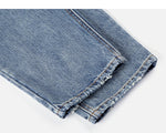 Retro Distressed Ripped Jeans