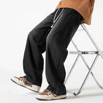 Retro Drawstring Wide Leg Jeans