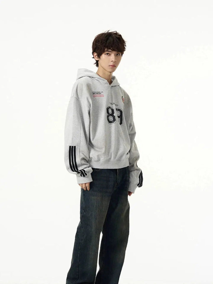 Retro Hooded Sweatshirt Sportswear Jacket