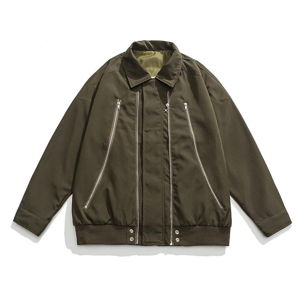 Retro Lapel Casual Jacket