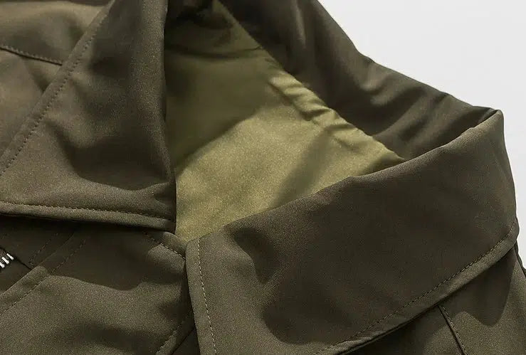 Retro Lapel Casual Jacket