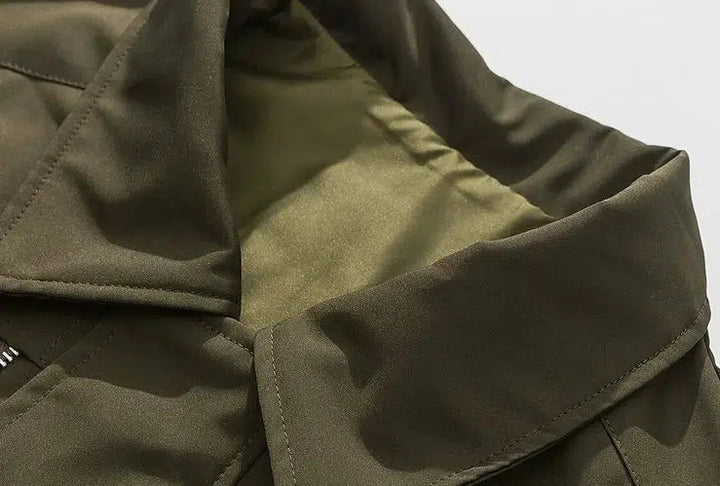 Retro Lapel Casual Jacket