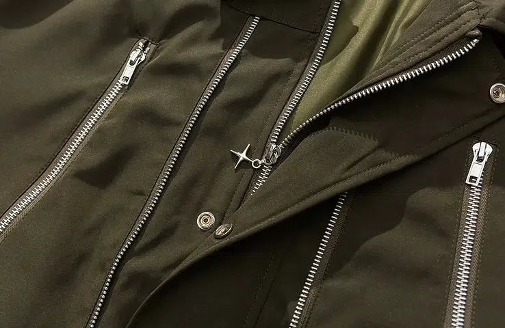Retro Lapel Casual Jacket