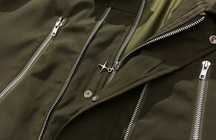Retro Lapel Casual Jacket