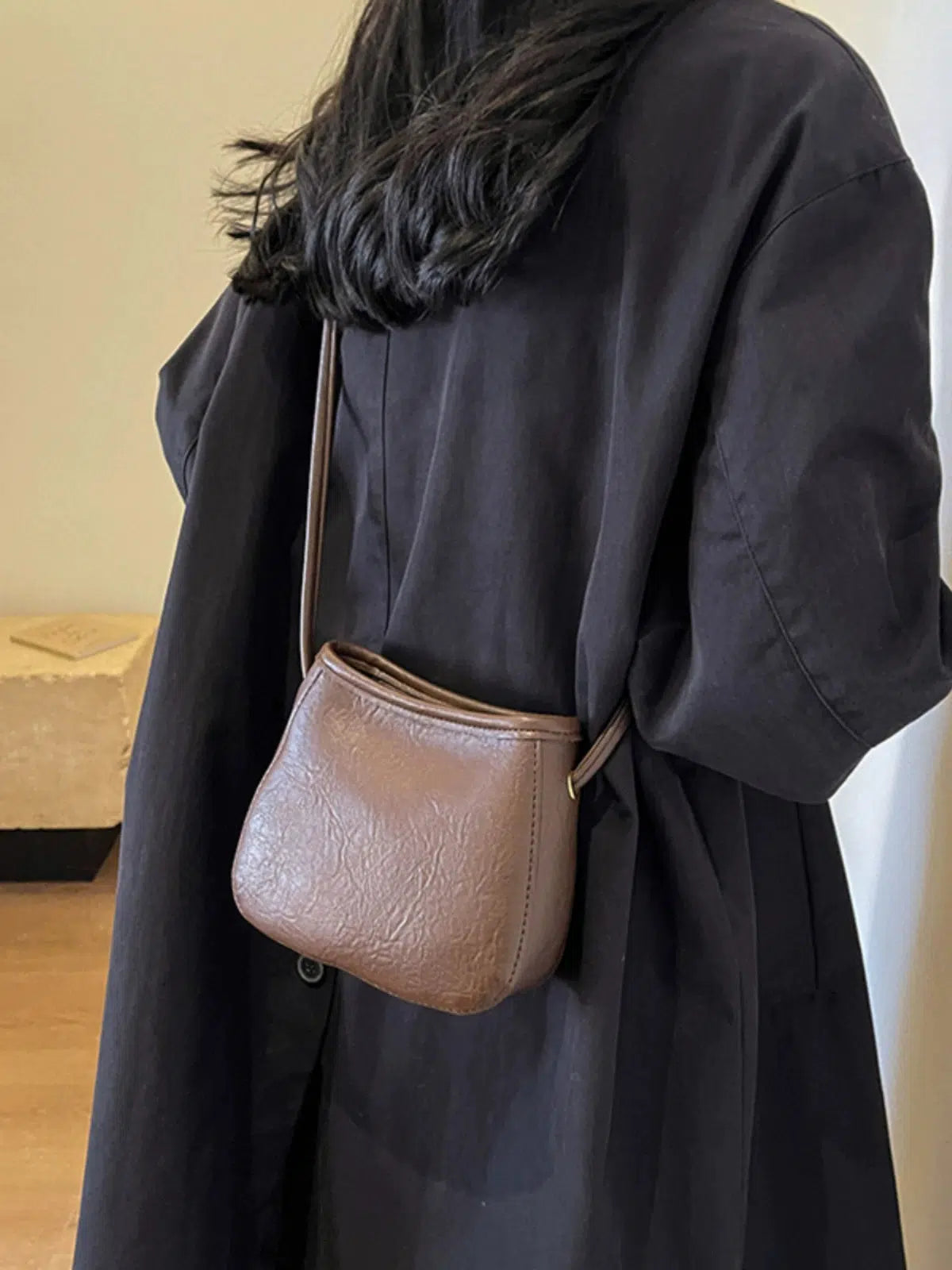 Retro Leather Shoulder Bag