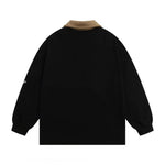 Retro Letter Print Graphic Sweatshirt