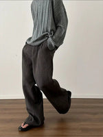 Retro Loose Fit Wide-leg Pants