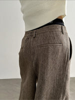 Retro Loose Fit Wide-leg Pants