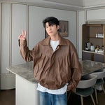 Retro Motorcycle Leather Jacket