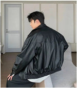Retro Motorcycle Leather Jacket
