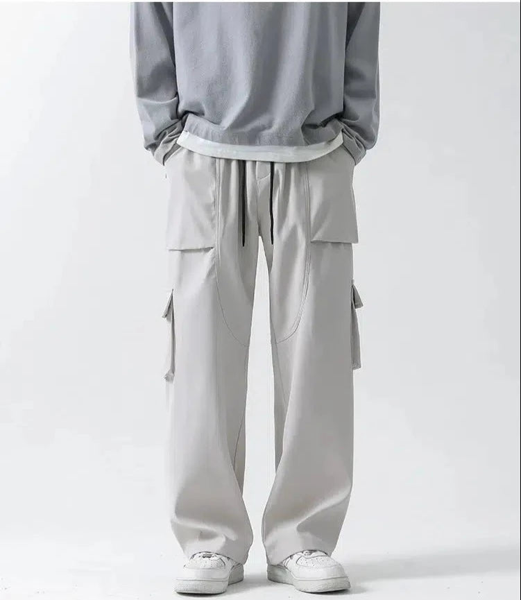 Retro Multi-pocket Cargo Pants