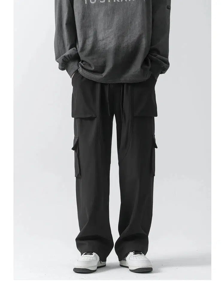 Retro Multi-pocket Cargo Pants
