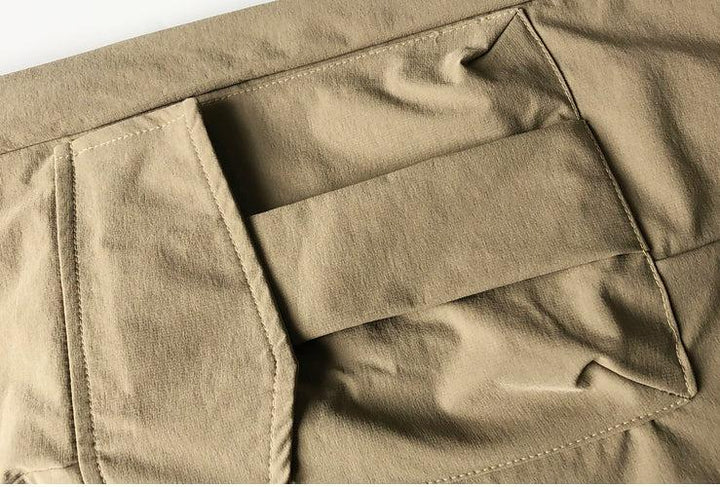 Retro Multi-pocket Overalls