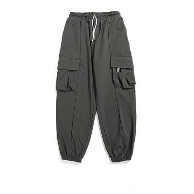 Retro Multi-pocket Overalls