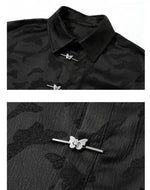 Retro Pattern Short-sleeved Shirt