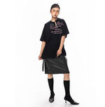 Retro Pin Crew Neck T-shirt