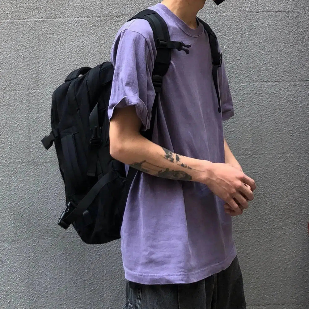 Retro Purple Washed T-shirt