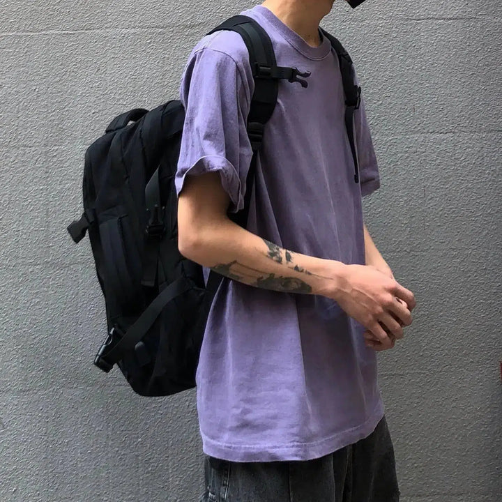 Retro Purple Washed T-shirt