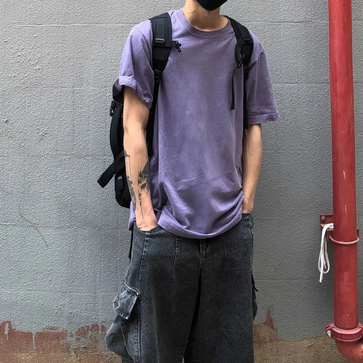 Retro Purple Washed T-shirt