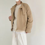 Retro Short Casual Stand Collar Jacket
