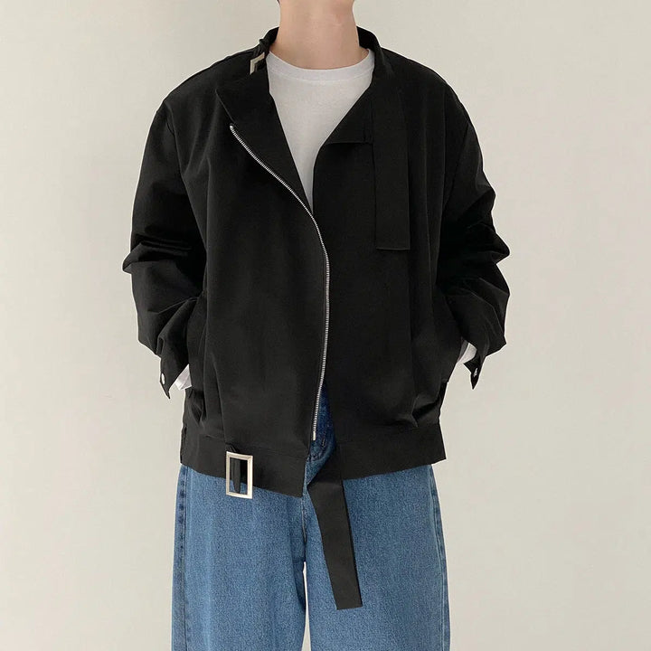 Retro Short Casual Stand Collar Jacket