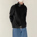 Retro Short Casual Stand Collar Jacket