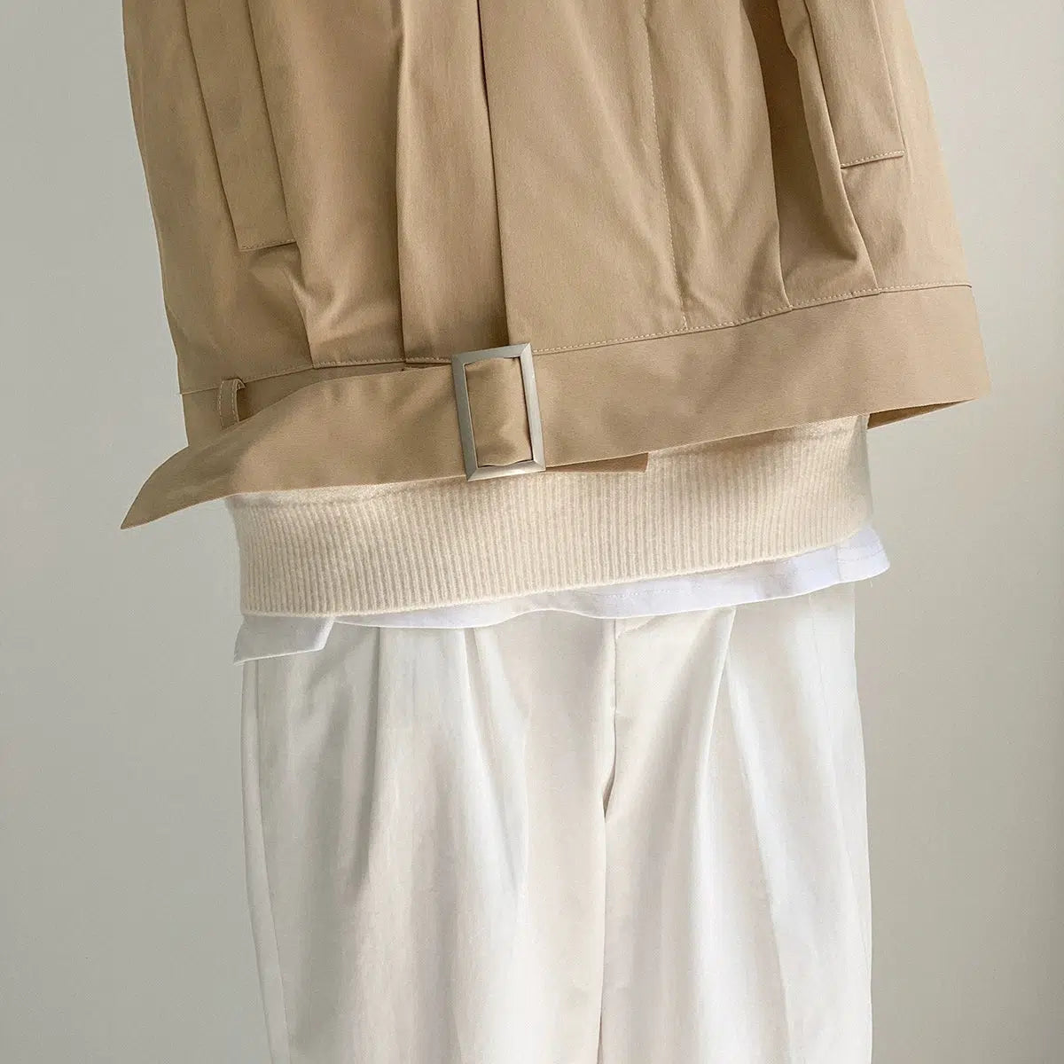 Retro Short Casual Stand Collar Jacket