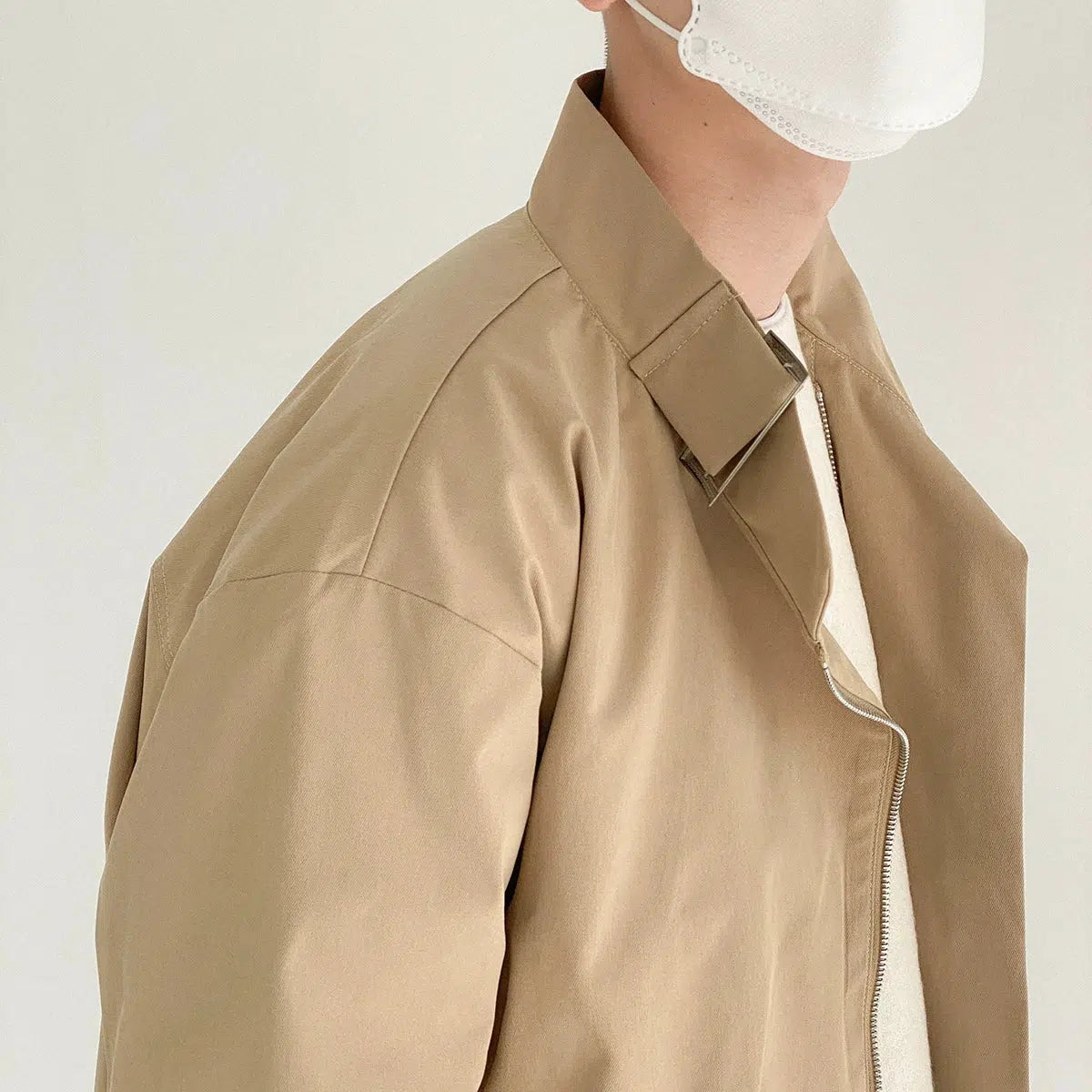 Retro Short Casual Stand Collar Jacket