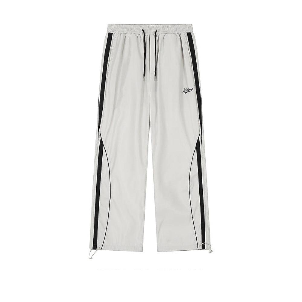 Retro Straight-Leg Sweatpants