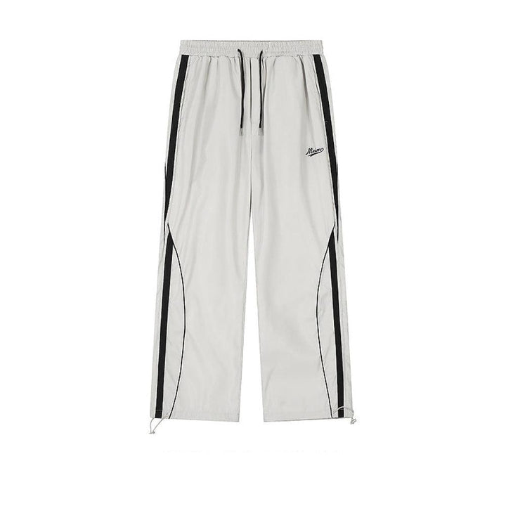 Retro Straight-Leg Sweatpants