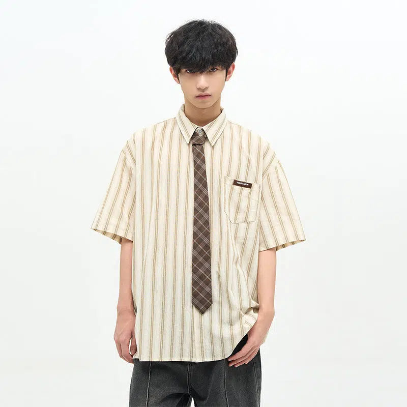 Retro Striped Shirt