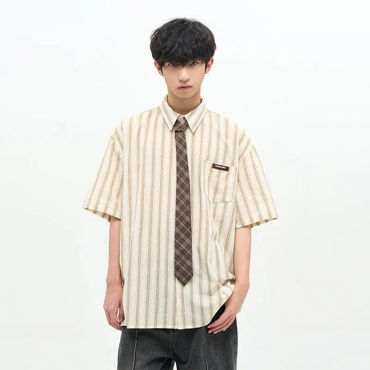 Retro Striped Shirt