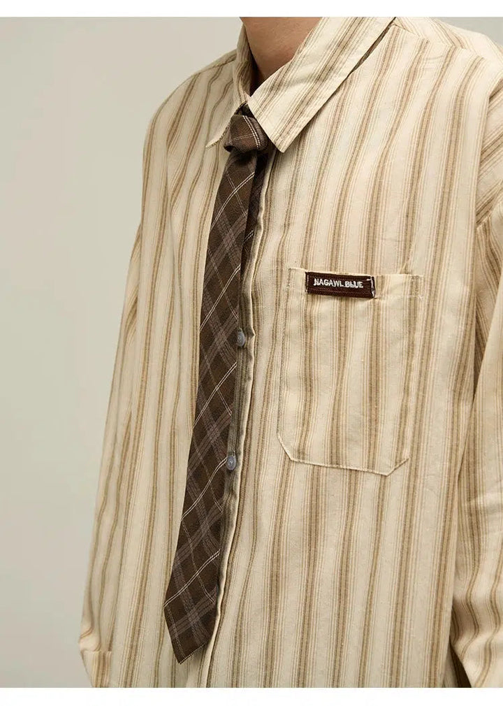 Retro Striped Shirt