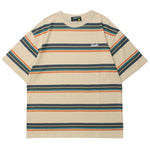 Retro Striped Short-sleeved T-shirt