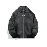 Retro Suede Leather Jacket