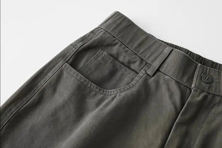 Retro Versatile Overalls Pants